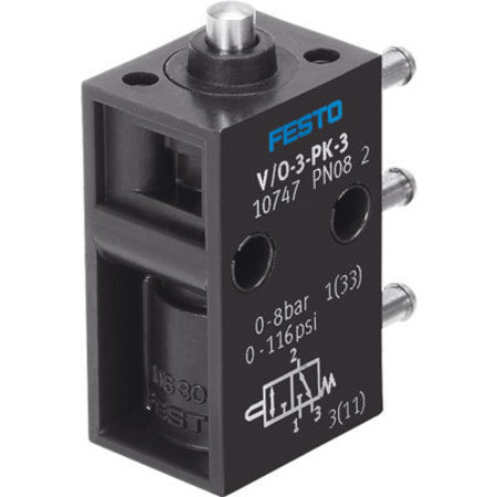 FESTO Stem Actuated Valve V/O-3-PK-3 V/O-3-PK-3